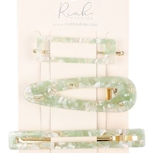 RIAH FASHION Olive Colored 3 Piece Set